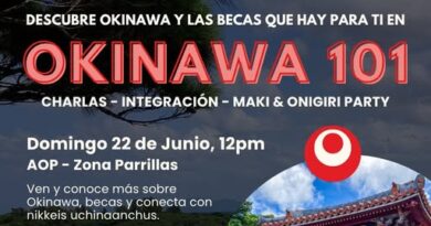 OKINAWA 101: Charlas – Integración – Maki & Onigiri Party