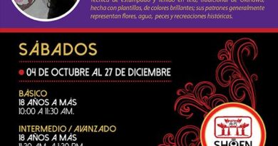 ¡Este octubre regresan los Talleres Culturales Shoen!