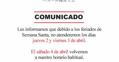 FERIADO SEMANA SANTA