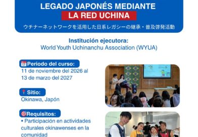 ¡Convocatoria abierta: Beca Simpatizante Nikkei – Capacitación en Okinawa, Japón!